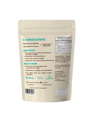 Almendras cubiertas con Chocolate Oscuro Sin Azúcar. Bolsa 150g