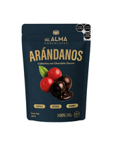 Arándanos cubiertos con Chocolate Oscuro. Bolsa 150g