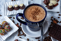 Chocolate para mesa granulado Rey Amargo con Café. 220g