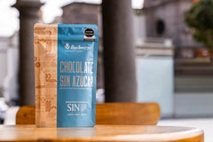 Chocolate Granulado Rey Amargo Sin Azúcar. Bolsa 220g