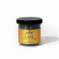 Café cubierto con Chocolate Oscuro