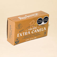 Chocolate para mesa Rey Amargo Edición Extra Canela