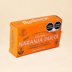 Chocolate para mesa Rey Amargo Edición Naranja
