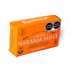 Chocolate para mesa Rey Amargo Edición Naranja