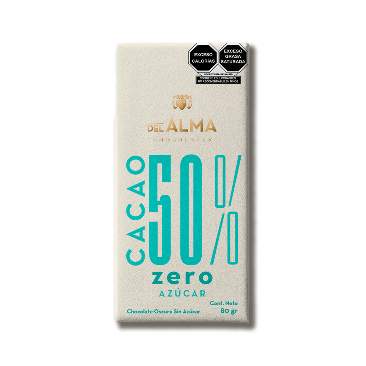 Tableta de Chocolate de Leche Sin Azúcar 80gr