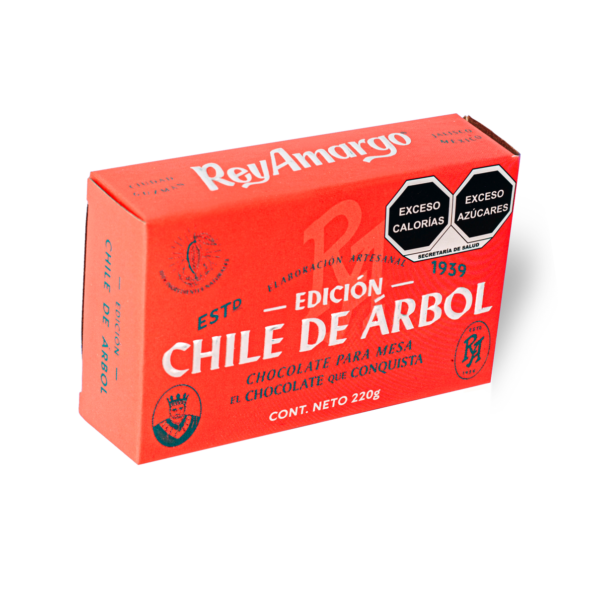 Chocolate para mesa Rey Amargo Edición Chile