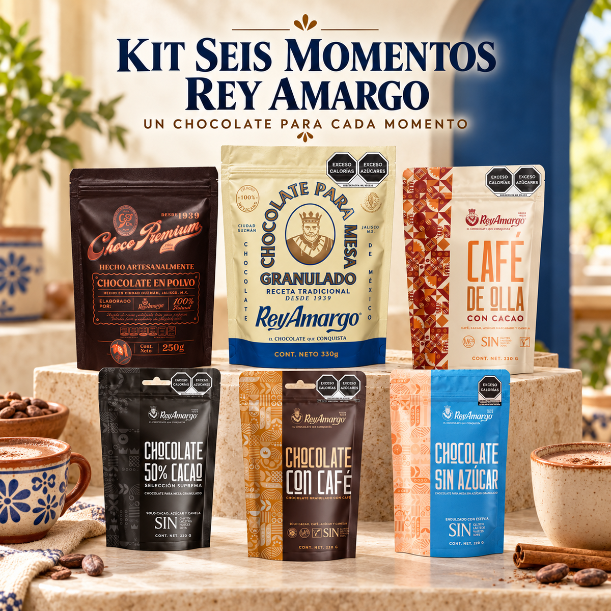 Kit "Momentos Rey Amargo"