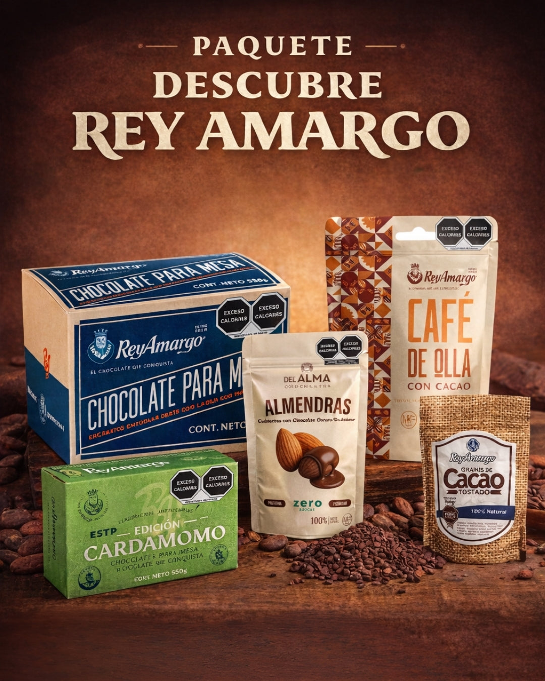 Kit "Descubre Rey Amargo"
