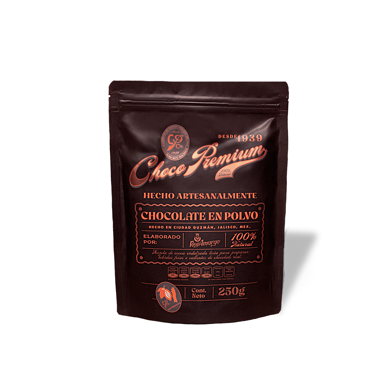 Choco Premium Rey Amargo