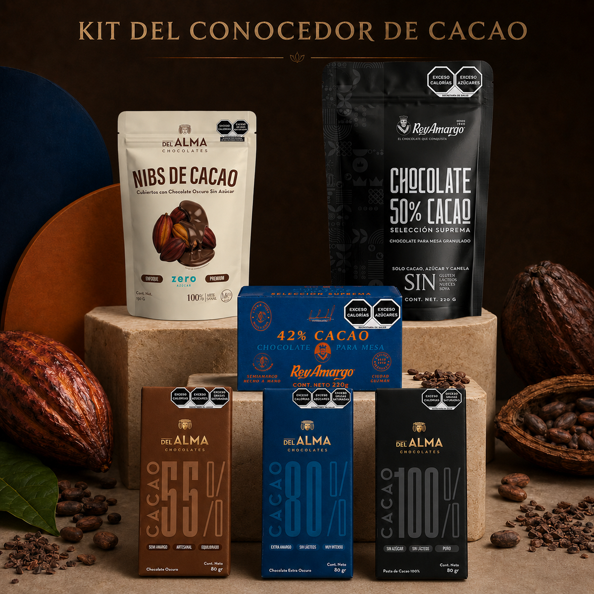 Kit "Conocedor de Cacao"