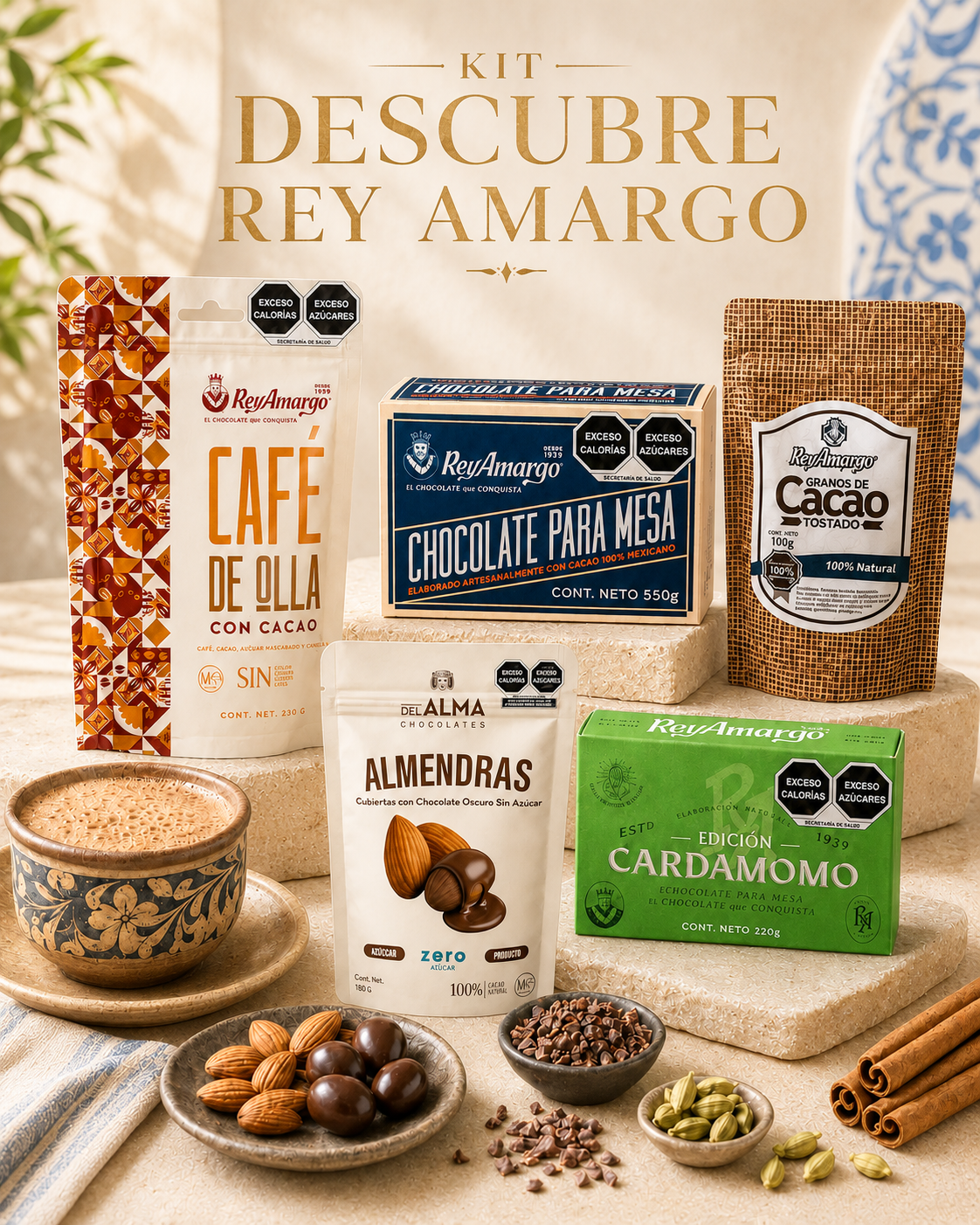 Kit "Descubre Rey Amargo"