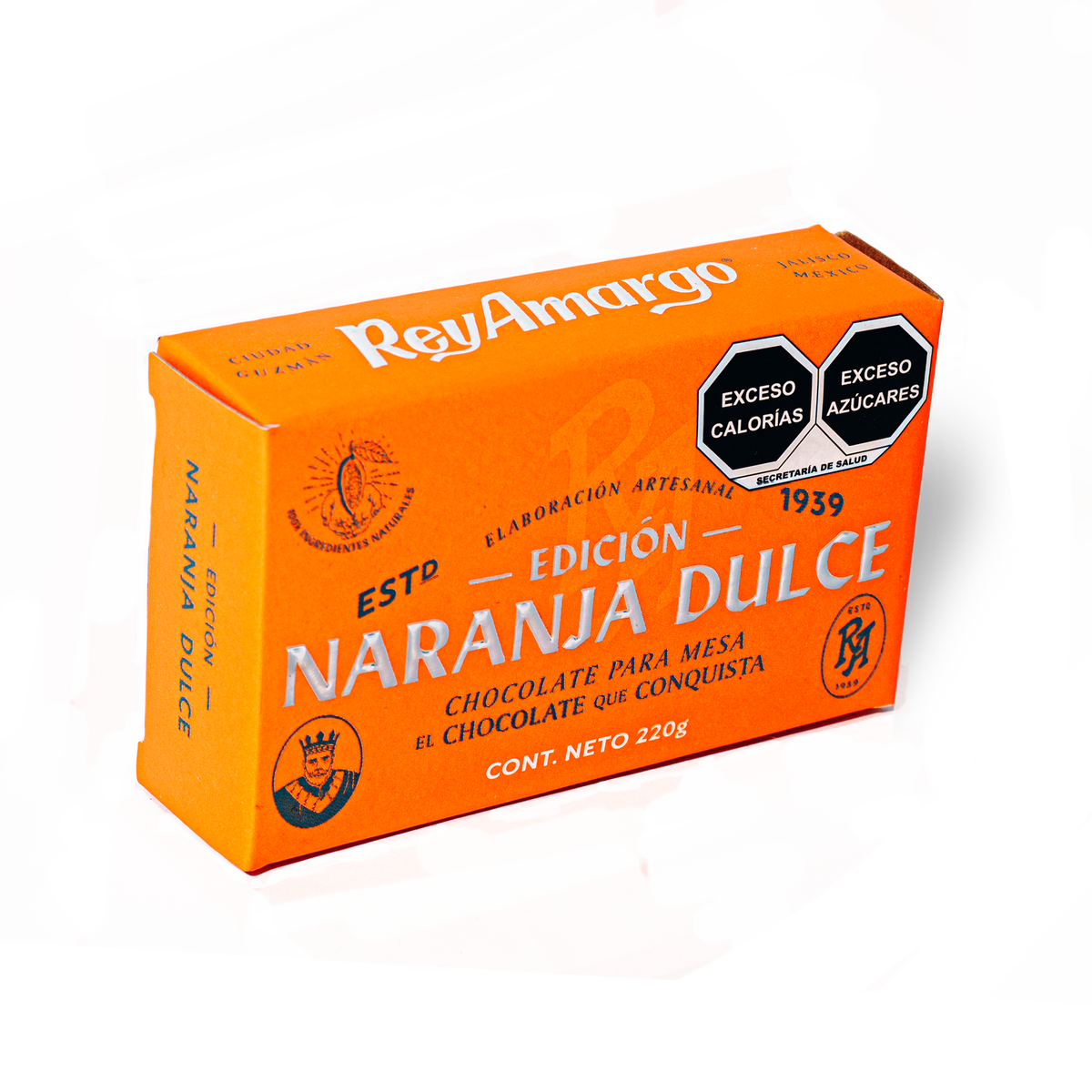 Chocolate para mesa Rey Amargo Edición Naranja